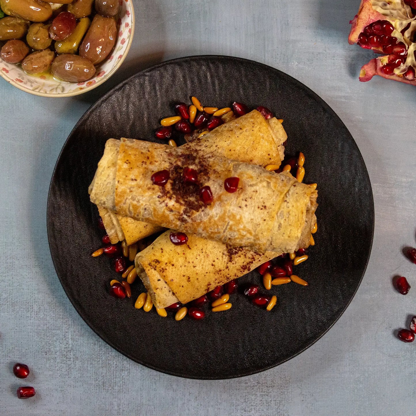 Musakhan-Rollen – Orientalische Hähnchenrollen mit Sumach