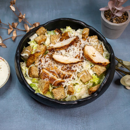 Caesar Salad mit gegrilltem Hähnchen