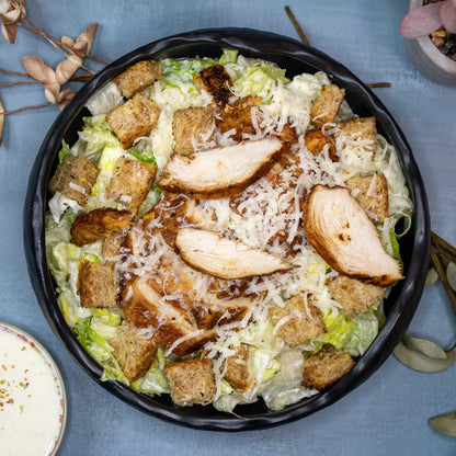 Caesar Salad mit gegrilltem Hähnchen