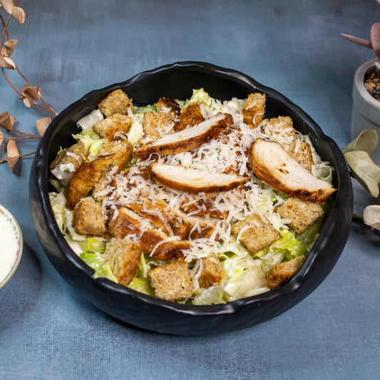 Caesar Salad mit gegrilltem Hähnchen