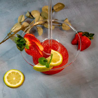 Frischer Erdbeersaft