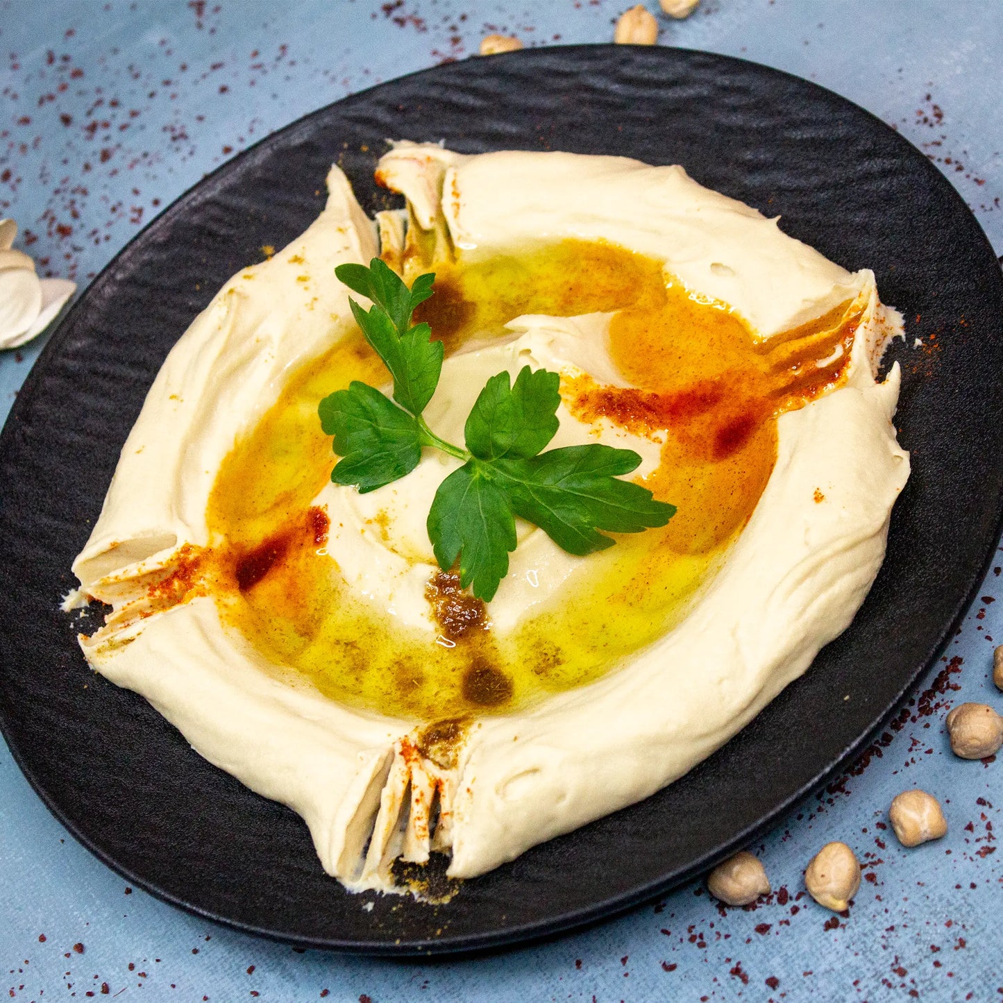 Hummus  – Orientalische Kichererbsenspezialität