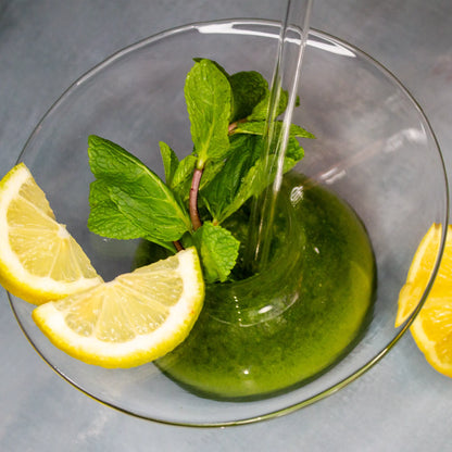 Limonade mit Zitrone & Minze