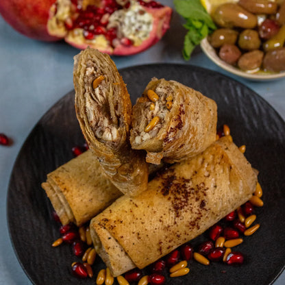 Musakhan-Rollen – Orientalische Hähnchenrollen mit Sumach