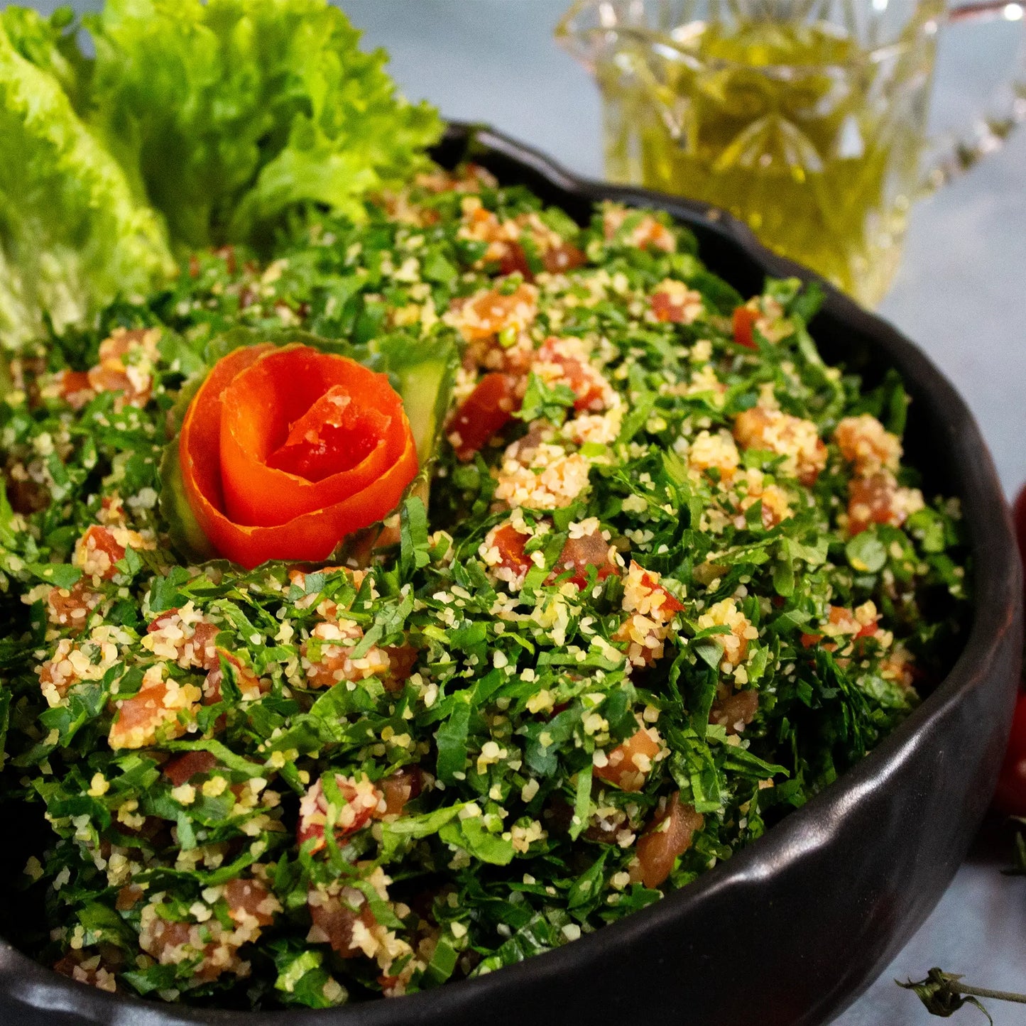 Tabbouleh (Syrisch-Libanesischer Petersiliensalat)