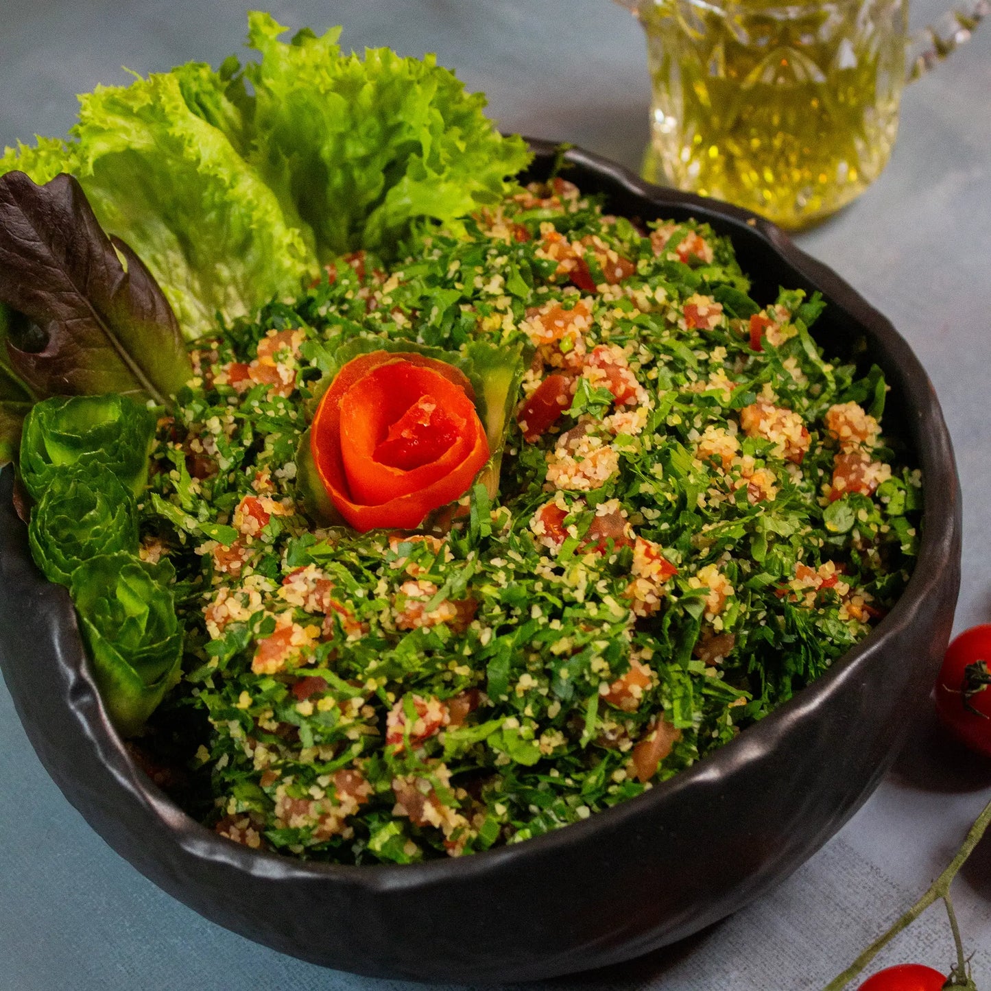 Tabbouleh (Syrisch-Libanesischer Petersiliensalat)