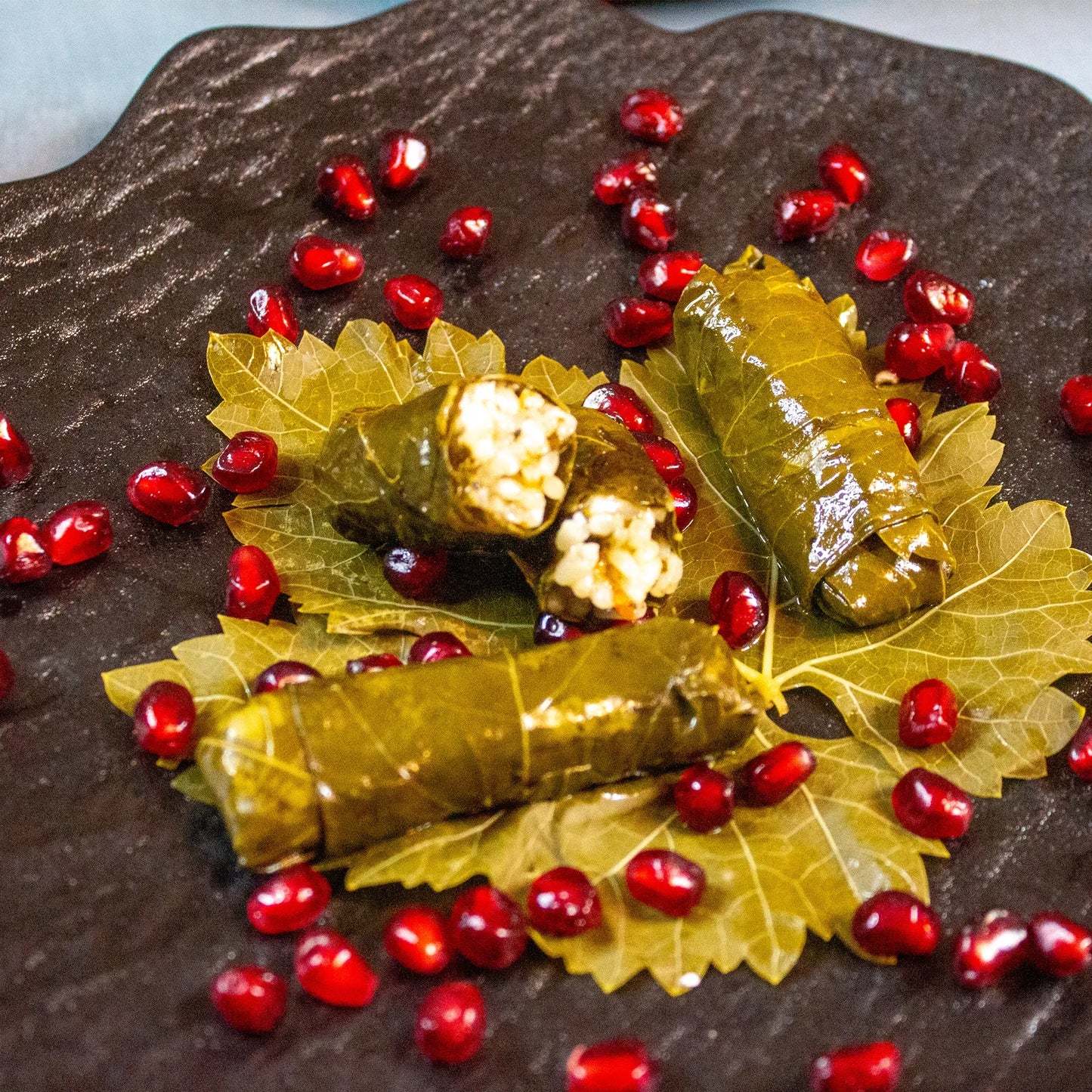 Yallenji – Gefüllte Weinblätter (Vegan)