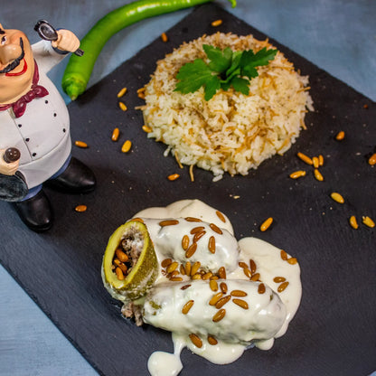 Gefüllte Zucchini in Joghurtsauce (Kousa bi Laban)